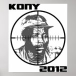 Kony Joseph Kony Ziel-Fadenkreuze 2012 Posterdrucke