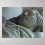 Kopf von Crucified Jesus Plakat