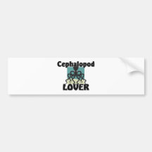 Kopffüßer-Liebhaber Auto Sticker