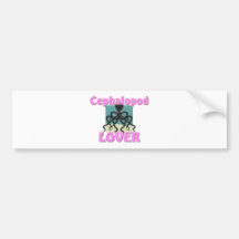 Kopffüßer-Liebhaber Auto Sticker
