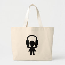 Kopfhörer Techno Musik Tasche