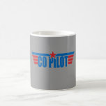 Kopilot Wings Abzeichen - Luftfahrt Kaffeetasse
