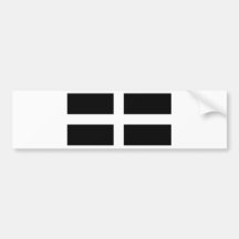 KORNISCHE FLAGGE AUTOSTICKER