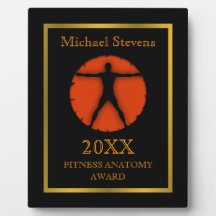 Körper-Verrücktheits-Fitness-Anatomie Vitruvian Ma Platten