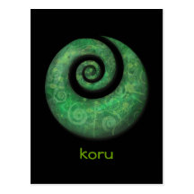 koru postkarte