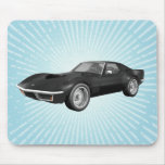 Korvette-Sport-Auto 1970: Schwarzes Ende: Mousepad