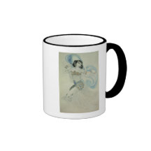 Kostümentwurf für Salome Kaffeetassen