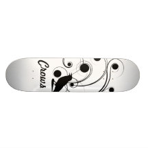 Krähen Skateboard Deck