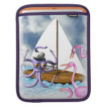 Krake segelt ipad Laptop Sleeve Für iPads