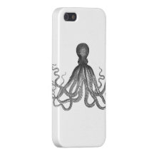 Kraken - schwarze riesige Krake/Cthulu iPhone 5 Schutzhüllen