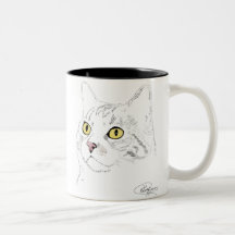 Kramer Zeichnen Kaffeetassen