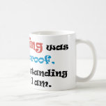 Krankenpflege-Idiot-Beweis Kaffee Tassen