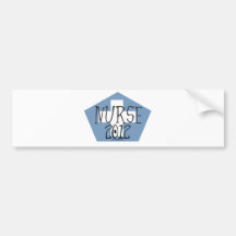 Krankenschwester 2012 autosticker