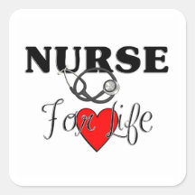 Krankenschwester für das Leben Sticker