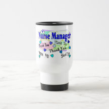 Krankenschwester-Manager DANKEN IHNEN Teetasse