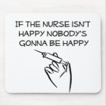 Krankenschwester-Mausunterlage Mousepad