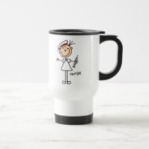 Krankenschwester-Strichmännchen-Becher Kaffee Tassen