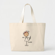 Krankenschwester-Strichmännchen-Tasche