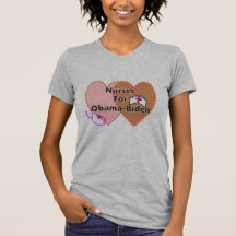Krankenschwestern für Obama-Biden Tshirts