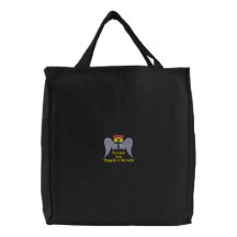 Krankenschwestern gestickte Tasche