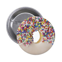 Krapfen mit besprüht buttons