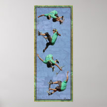 Krasse Skate-Luft, Copyright Karen J Williams Plakate