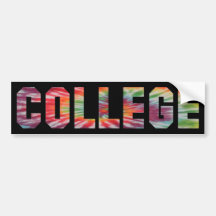 Krawatten-"Uni-" Stoßaufkleber Auto Sticker