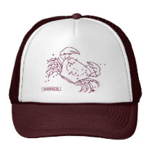 Krebs-Stern-Zeichen Trucker Caps