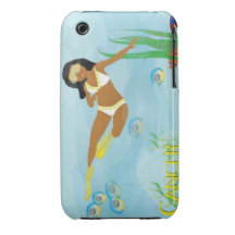 Krebs-Tauchen Case-Mate iPhone 3 Hülle