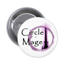 Kreis Mage! Knopf Anstecknadelbuttons