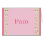 Kreis-Name-Karte PAM moderne