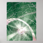 Kreis Plakatdruck