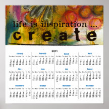 Kreise 2011 Wandkalender-Plakat