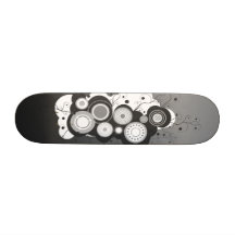 Kreisförmiges städtisches Zobel-Skateboard Individuelles Deck