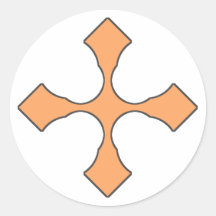 Kreuz cross sticker