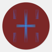 Kreuz cross sticker