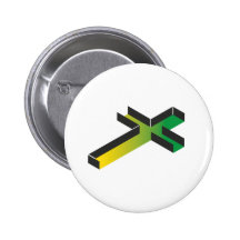 Kreuz Gradient 3.0 Anstecknadelbutton