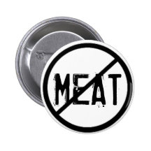 Kreuz-heraus Fleisch Anstecknadelbutton
