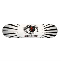 Kreuz-mit Augen Individuelle Skateboarddecks