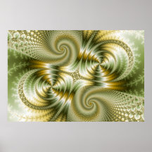 Kreuzung - Mandelbrot Kunst Plakatdruck