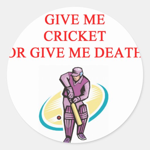 KRICKET AUFKLEBER