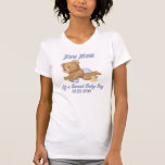 Kriechender Teddy - junge Mutter des Jungen - fert Tshirts