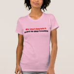 Krieg akzeptieren nicht ihn investieren in der Fre T-shirts