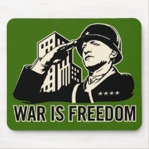 Krieg ist Freiheit Mauspad