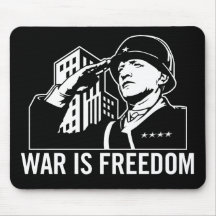 Krieg ist Freiheit Mousepad