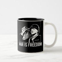 Krieg ist Freiheits-Becher Kaffeetasse