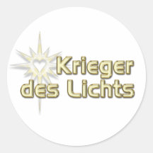 KRIEGER DES LICHTS STICKERS