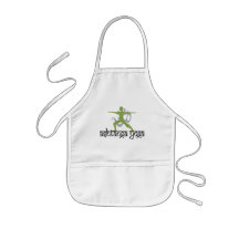 Krieger-Pose Ashtanga Yoga-Geschenk Schürze