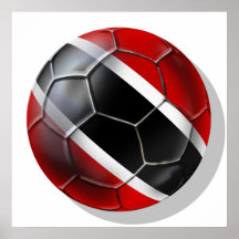 Krieger Trinidad und Tobagos Soca Posterdruck