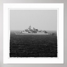 Kriegsschiff - Warship Plakat